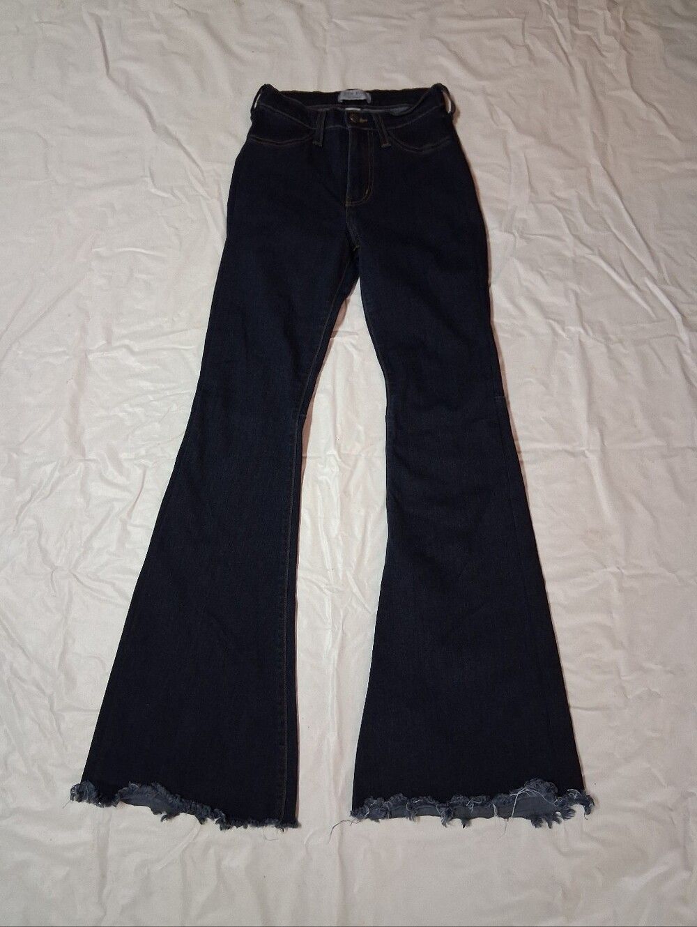 Judy Blue Dark Blue High-Rise Flare Jeans Size 1/25 Preowned